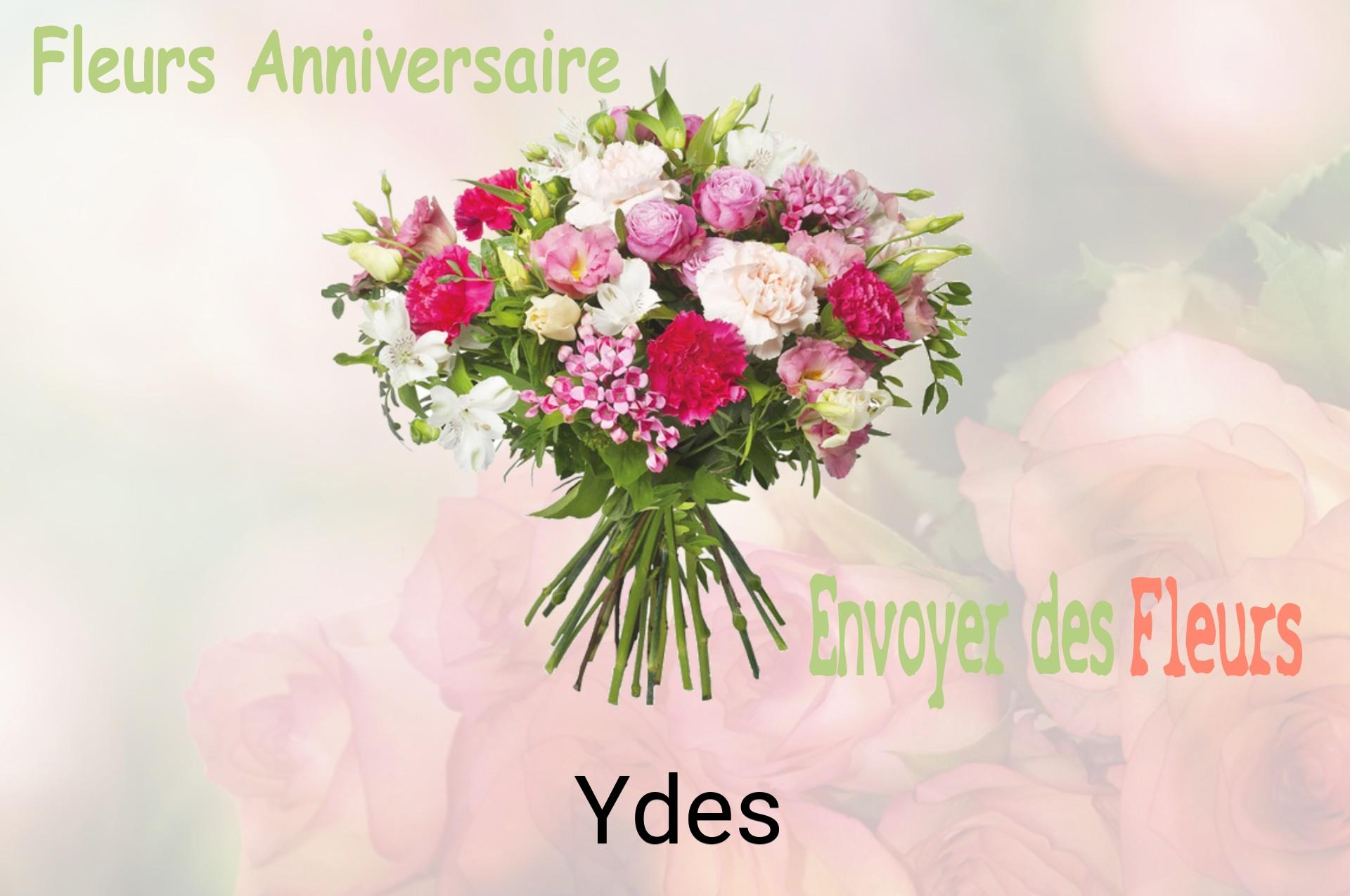 Bouquet de fleurs d’anniversaire livré à Ydes